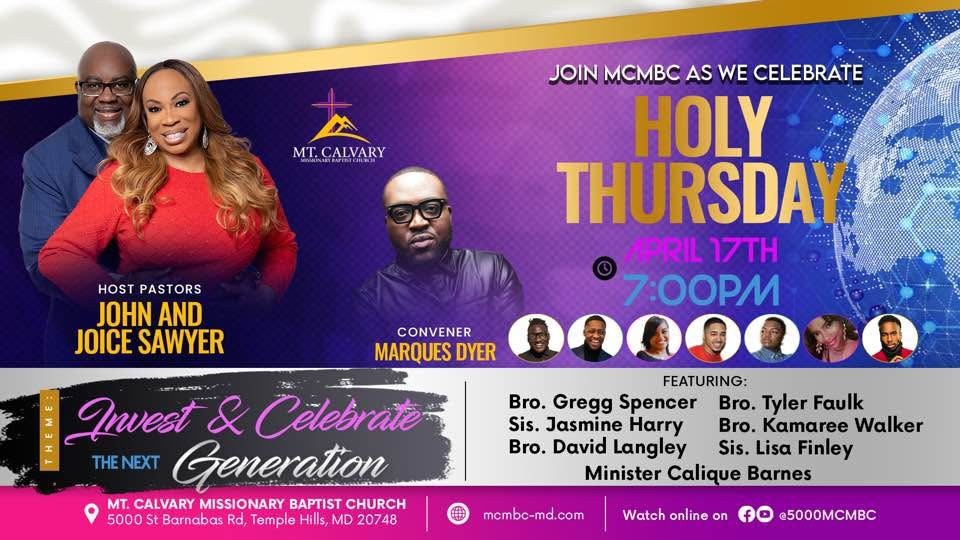 Holy Thursday