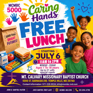 caring hands feeding program at MCMBC