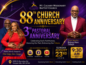 88th Church Anniversary Celebration