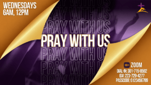 Pray With Us_ Wednesday Prayer Meeting