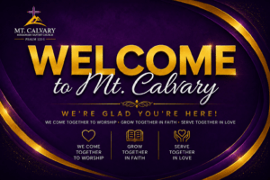 Welcome